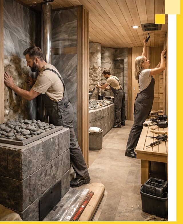 Строительство бань и SPA процедур в Златоусте под ключ и отделкой