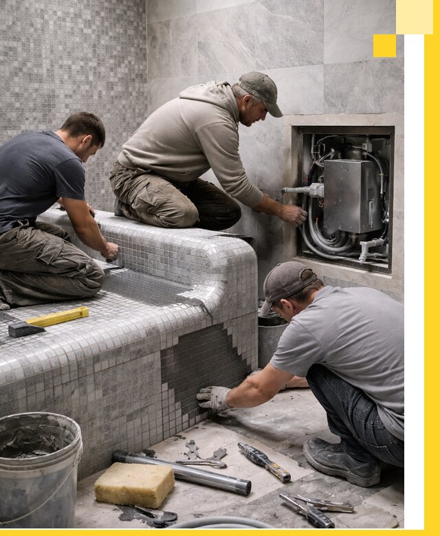 Проекты хамамов под ключ в Златоусте и дизайн и строительство