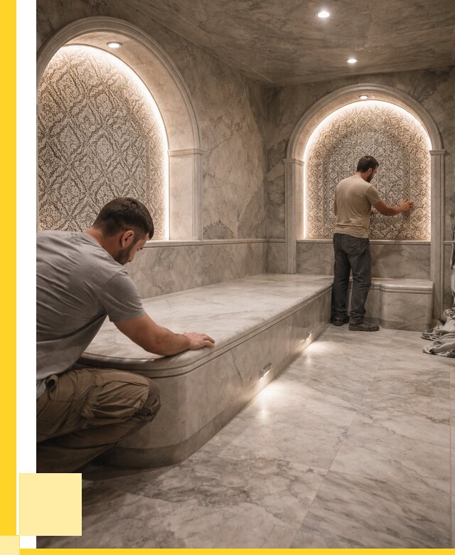 Турецкие бани под ключ в Златоусте от 257750 р. | ЭриданЗлт