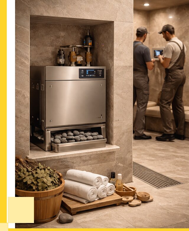 Парогенераторы для хамама в Златоусте от 77325 р. | ЭриданЗлт