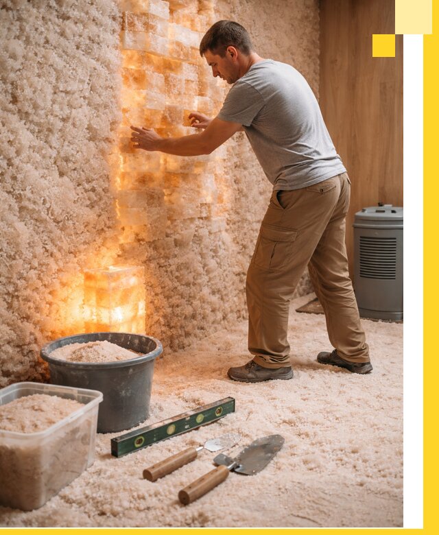 Проектирование и монтаж соляных комнат в Златоусте под ключ