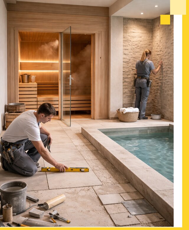 Комплексный дизайн и отделка интерьеров SPA под ключ в Златоусте